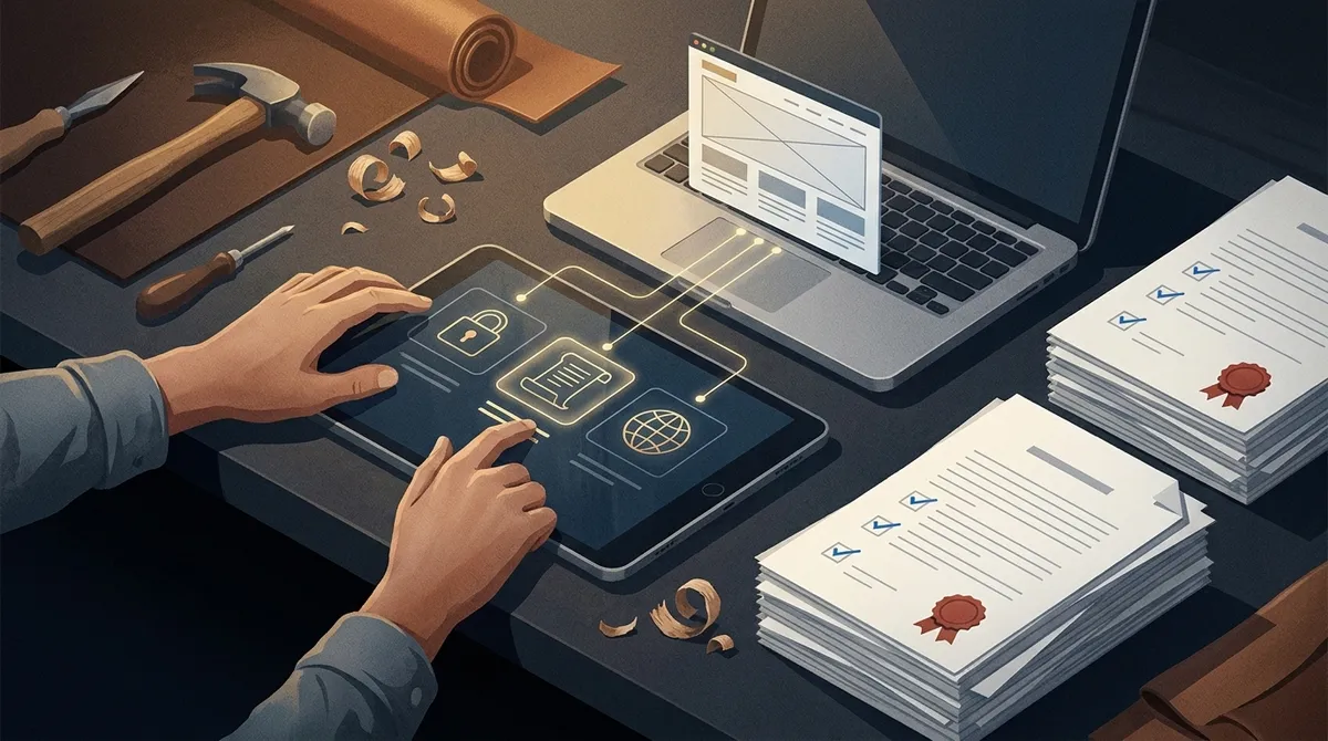 Obligations légales site internet artisan : le guide de conformité